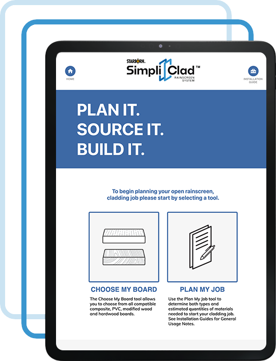 SimpliClad - Job Planning Tool